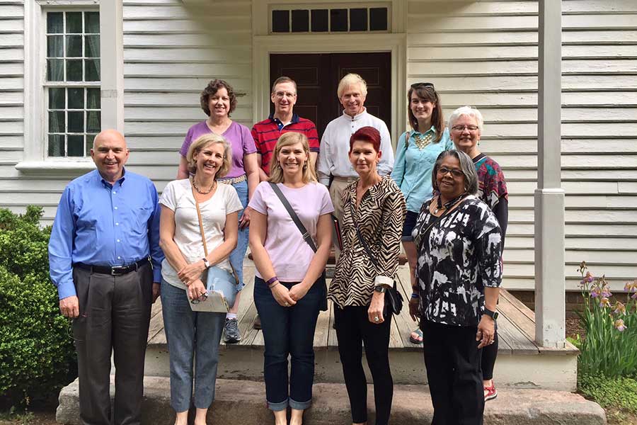 Korner's Folly Foundation Staff and Board visit Historic Stagville