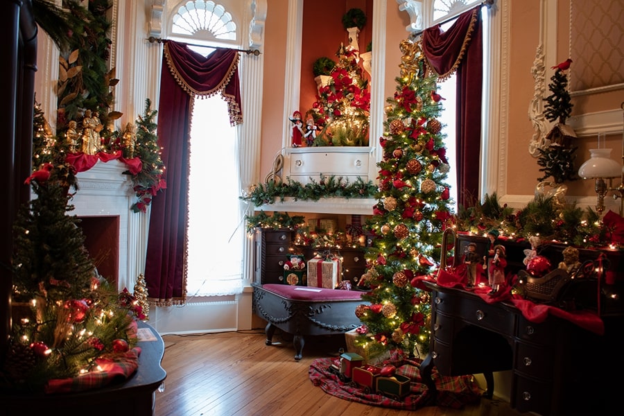 Christmastime in the Rose Room